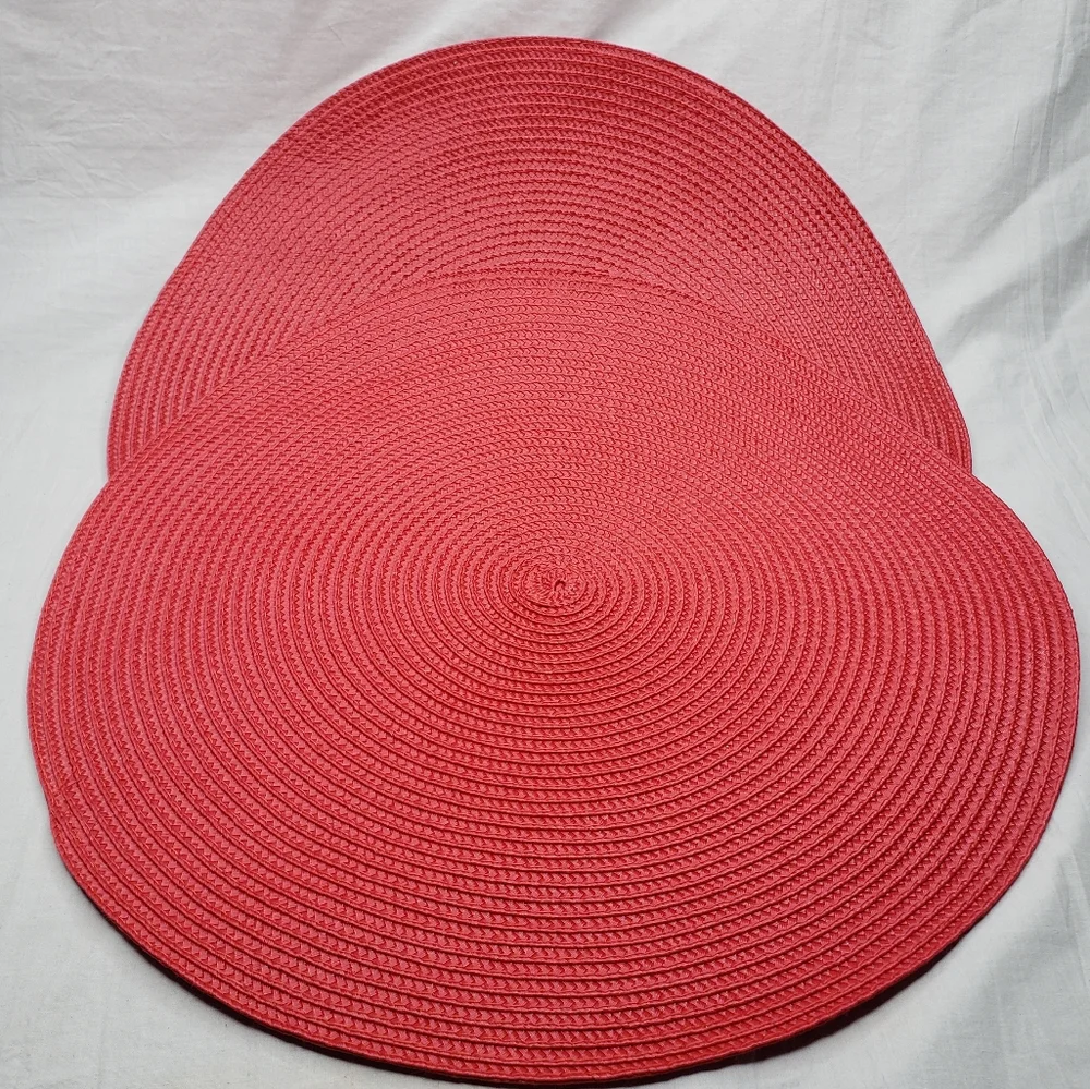 2 Pier 1 Red Circular 14.5